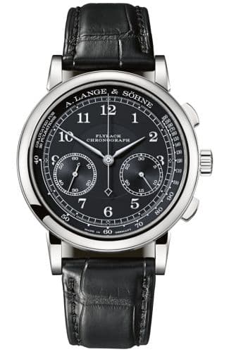 A. Lange & Söhne 1815 Chronograph White Gold / Black / Pulsometer