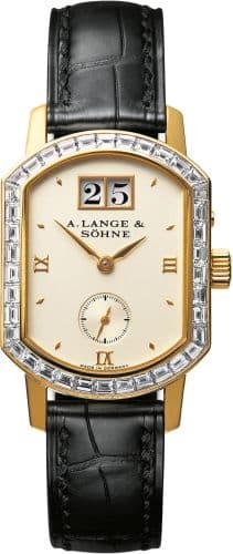 A. Lange & Söhne Arkade Big Date Yellow Gold - Baguette / Champagne