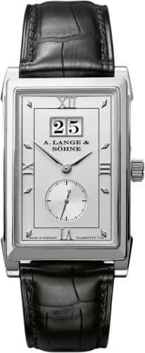 A. Lange & Söhne Cabaret Big Date Platinum / Silver / Nota Romana