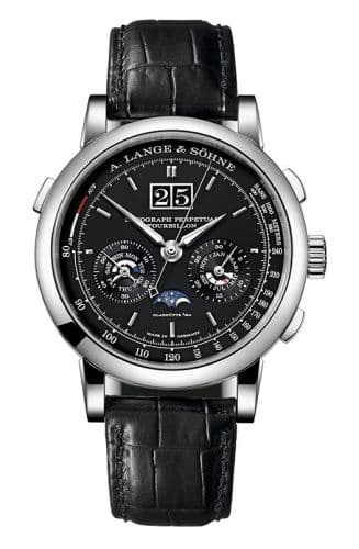 A. Lange & Söhne Datograph Perpetual Tourbillon Platinum / Black