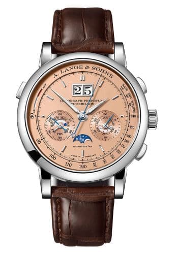 A. Lange & Söhne Datograph Perpetual Tourbillon White Gold / Pink