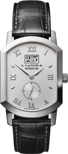 A. Lange & Söhne Grand Arkade Big Date Platinum / Silver