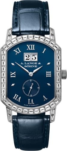 A. Lange & Söhne Grand Arkade White Gold - Baguette / Blue