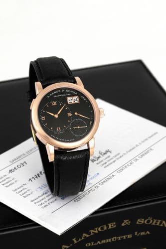A. Lange & Söhne Lange 1 Pink Gold Black