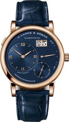 A. Lange & Söhne Lange 1 Pink Gold / Blue / 30th Anniversary