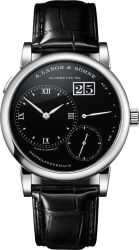 A. Lange & Söhne Lange 1 Platinum / Onyx / 30th Anniversary