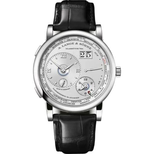 A. Lange & Söhne Lange 1 Timezone Platinum / Silver