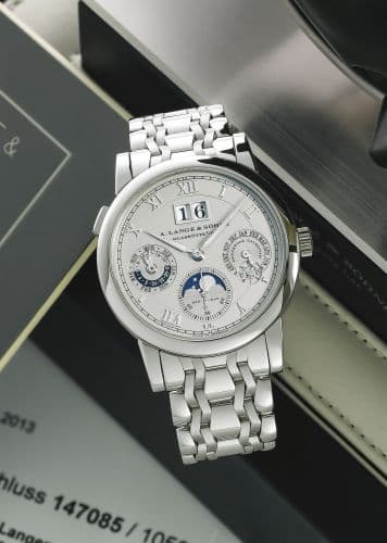 A. Lange & Söhne Langematik Perpetual Platinum / Bracelet
