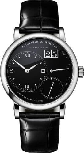A. Lange & Söhne Liittle Lange 1 Platinum / Onyx / 30th Anniversary