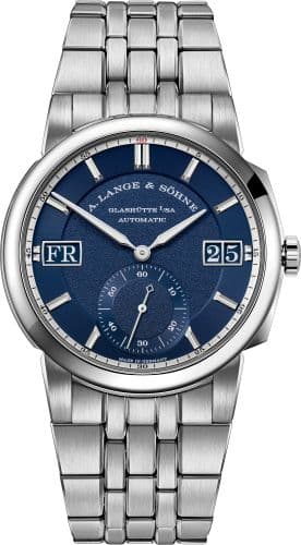 A. Lange & Söhne Odysseus Stainless Steel / Blue / Bracelet