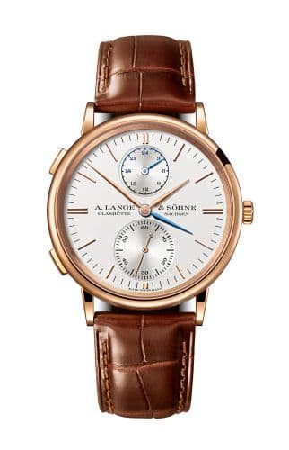 A. Lange & Söhne Saxonia Dual Time Pink Gold