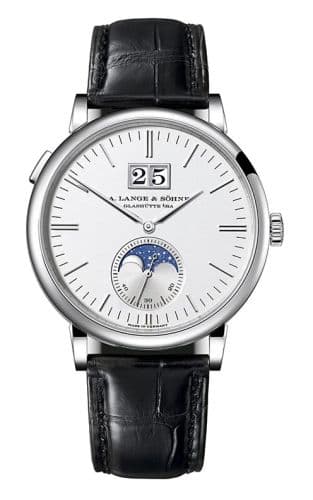 A. Lange & Söhne Saxonia Moonphase White Gold / Silver