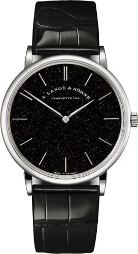 A. Lange & Söhne Saxonia Thin White Gold / Black Aventurine