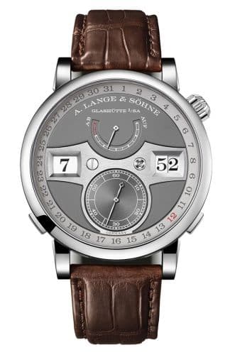 A. Lange & Söhne Zeitwerk Date White Gold / Grey