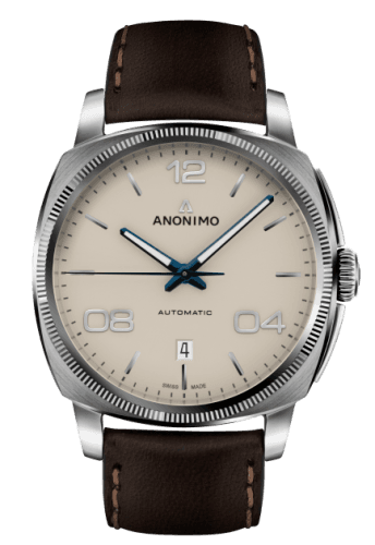 Anonimo Epurato Automatic Stainless Steel / Cream / Leather