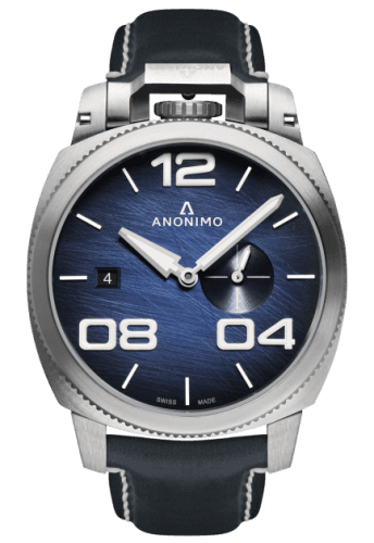 Anonimo Militare Automatic Stainless Steel / Blue / Leather