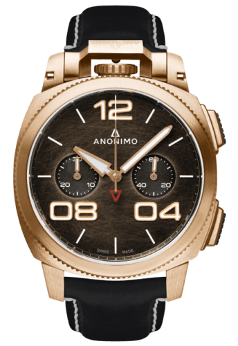 Anonimo Militare Chrono Bronze / Bronze / Leather