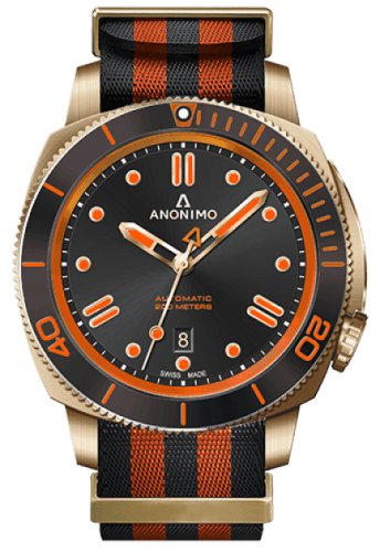 Anonimo Nautilo Automatic Bronze / Black / NATO