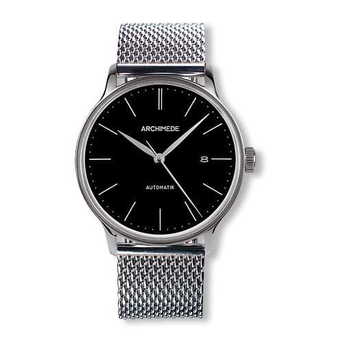 Archimede 1950-1 Stainless Steel / Black / Mesh