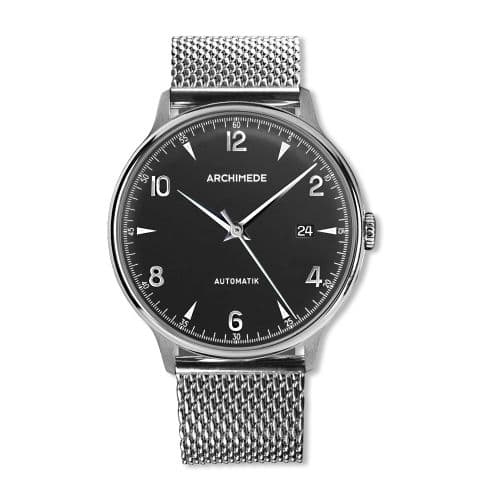 Archimede 1950-2 Stainless Steel / Black / Mesh