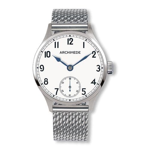 Archimede DeckWatch Stainless Steel / Silver / Mesh