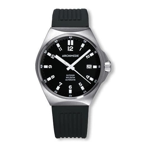 Archimede OutDoor 39 Protect Stainless Steel / Black / Rubber