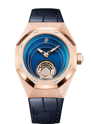 Audemars Piguet Audemars Piguet Royal Oak Concept Frosted Gold Flying Tourbillon Pink Gold / Blue