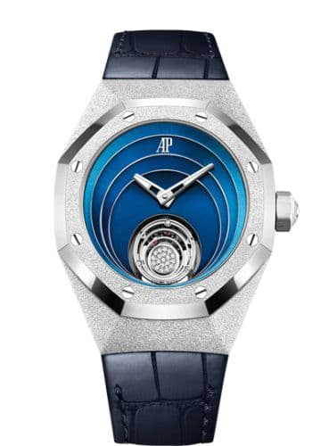 Audemars Piguet Audemars Piguet Royal Oak Concept Frosted Gold Flying Tourbillon White Gold / Blue