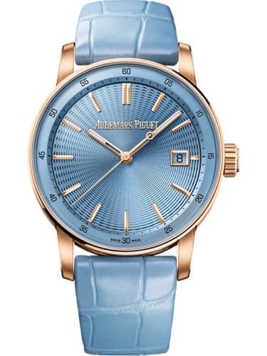 Audemars Piguet CODE 11.59 Automatic 38 Pink Gold / Light Blue