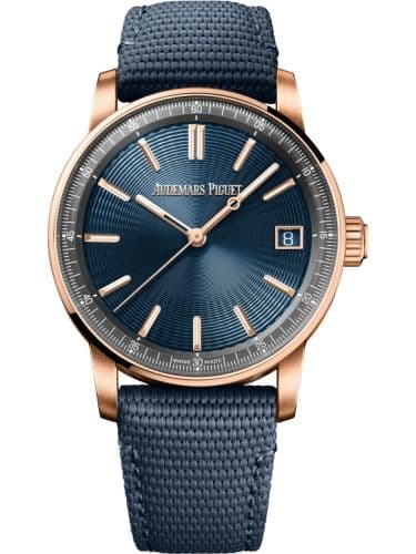 Audemars Piguet CODE 11.59 Automatic Pink Gold / Blue