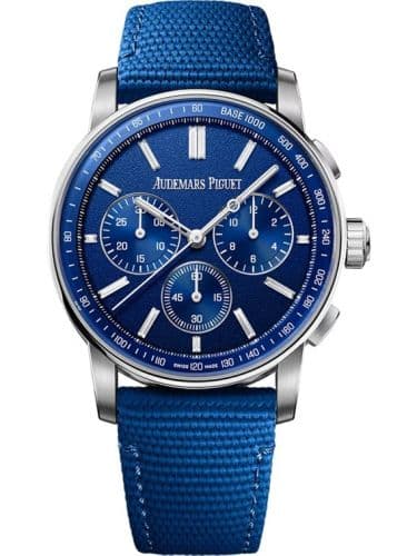 Audemars Piguet CODE 11.59 Chronograph Selfwinding Blue Ceramic - White Gold / Tuscany Blue