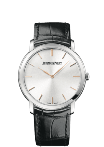 Audemars Piguet Jules Audemars 15180 Extra-Thin White Gold / Silver