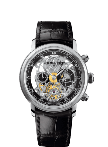 Audemars Piguet Jules Audemars 26346 Tourbillon Chronograph Openworked White Gold Boutique