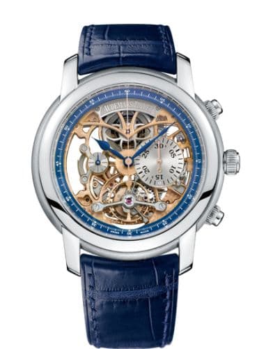 Audemars Piguet Jules Audemars 26353 Tourbillon Chronograph Platinum / Openworked