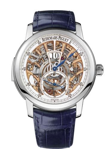 Audemars Piguet Jules Audemars Minute Repeater Jumping Hours Platinum / Openworked