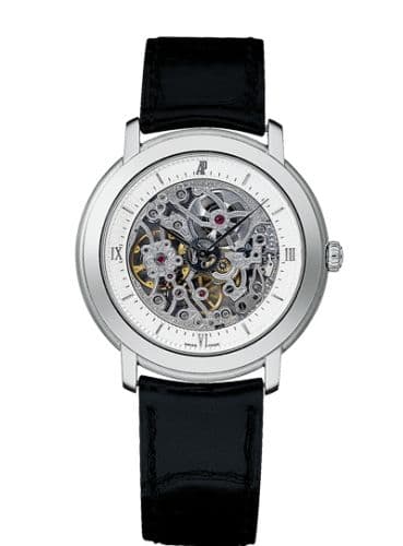 Audemars Piguet Jules Audemars Skeleton Hand-Wound White Gold / Silver