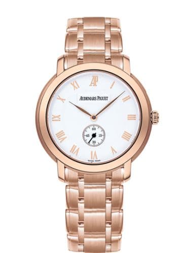 Audemars Piguet Jules Audemars Small Seconds Pink Gold / Silver / Bracelet