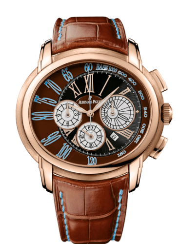 Audemars Piguet Millenary Chronograph Pink Gold / Brown