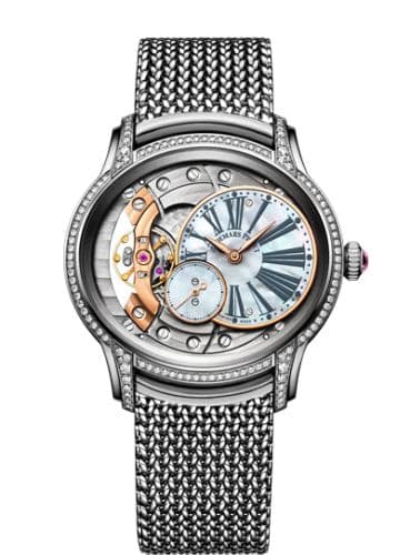 Audemars Piguet Millenary Hand-wound White Gold / Mother of Pearl / Bracelet
