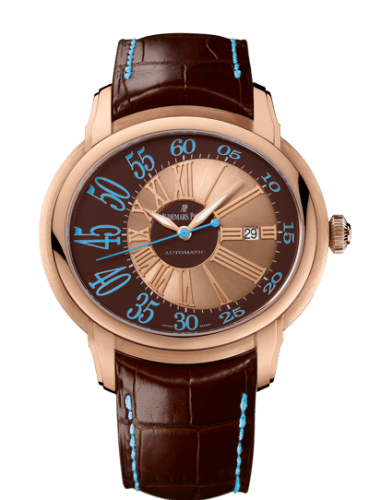 Audemars Piguet Millenary Self-Winding Pink Gold / Brown