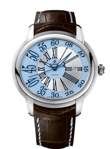Audemars Piguet Millenary Self-Winding White Gold / Blue