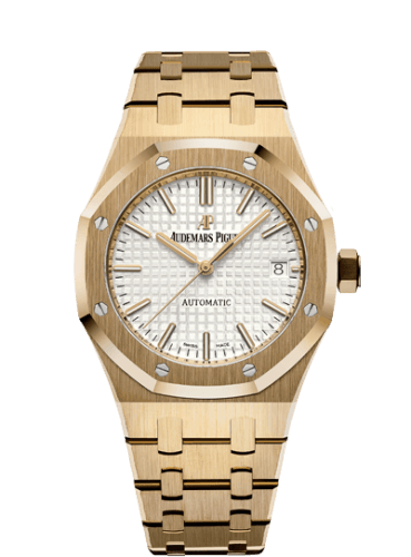 Audemars Piguet Royal Oak 15450 Selfwinding Yellow Gold / Silver