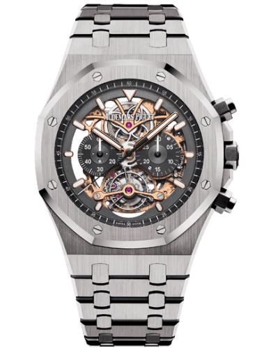 Audemars Piguet Royal Oak 26347 Tourbillon Chronograph Openworked Titanium