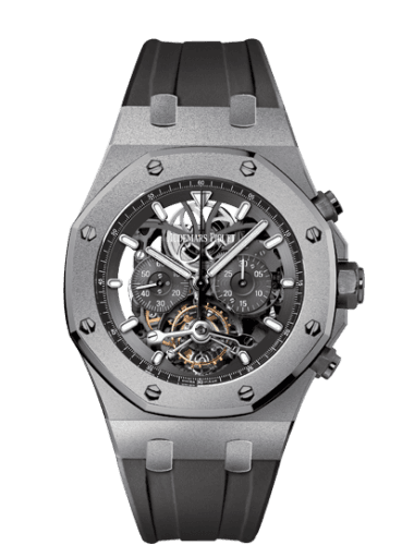 Audemars Piguet Royal Oak 26347 Tourbillon Chronograph Openworked Titanium / Boutique Edition