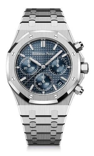 Audemars Piguet Royal Oak Chronograph 41 Stainless Steel / Blue / 50th Anniversary