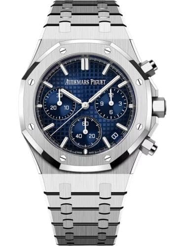 Audemars Piguet Royal Oak Chronograph 41 White Gold / Smoked Blue