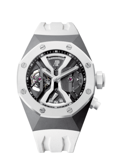 Audemars Piguet Royal Oak Concept 26580 GMT Tourbillon Titanium / White Ceramics
