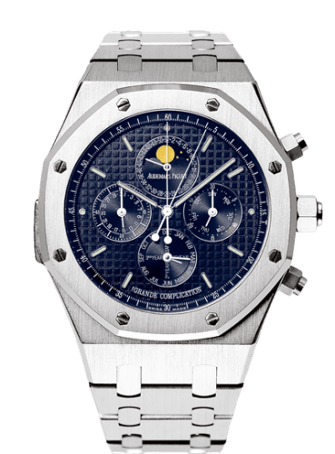 Audemars Piguet Royal Oak Grande Complication White Gold / Blue