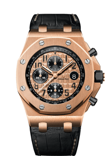 Audemars Piguet Royal Oak Offshore 26470 Pink Gold / Pink Gold / Alligator