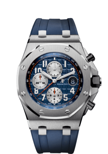 Audemars Piguet Royal Oak Offshore 26470 Stainless Steel / Blue / Rubber